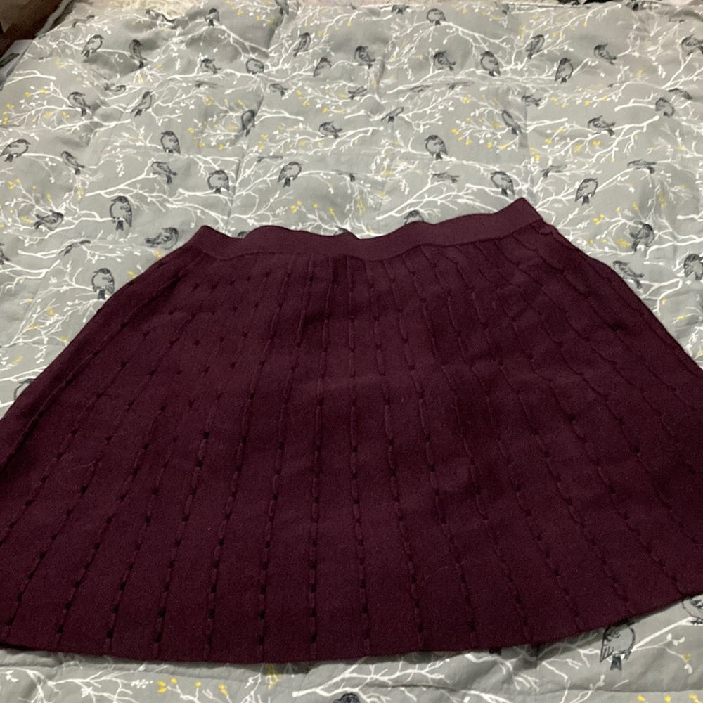 Sweater skirt, comfy and cute